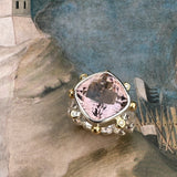 Lucy I Cocktail Ring - Ametrine - 18ct Solid Gold, Silver & Diamonds