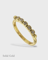 Anela Ring - Diamonds - Solid Gold