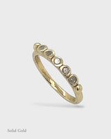 Anela Ring - Diamonds - Solid Gold