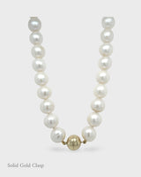 Blanca Freshwater Pearl Necklace - 18ct Solid Gold