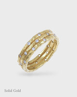 Damalis Diamond Ring - Solid Gold