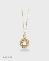 Dianthe Pendant - Diamonds - Solid Gold