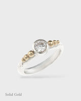 Eloide Diamond Ring - White Gold