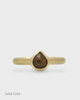 Emilia Ring - Honey Diamond - Solid Gold
