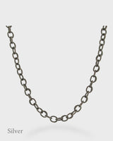 Florentine Handmade Chain - Black Silver