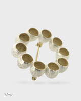 Garland Brooch - Silver