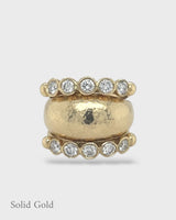 Sabine & Majestic Anela - Ring Stack - Diamonds - Solid Gold