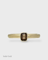 Mia Ring - Brown Diamond - Solid Gold