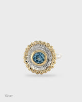 Oriel Ring - Blue Topaz