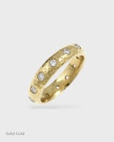 "Para Siempre" Diamond Eternity Ring - Gold