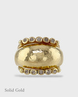Sabine & Anela - Ring Stack - Diamonds - Solid Gold