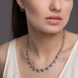 Grace - Necklace - Blue Sapphire