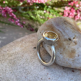 Behrianna Cocktail Ring - 10mm Citrine - Silver