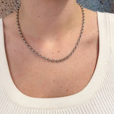 Signature Oval Belcher Chain Necklace