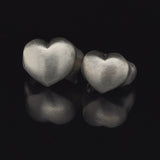 Harmony Sculptural Heart Signet Ring - Silver