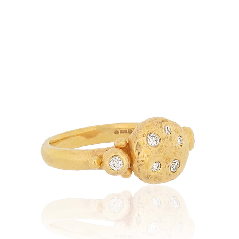 Anya Ring - 9ct Gold & Diamonds