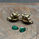 Gaea Earrings - Emeralds - 18ct Solid Gold - Simonetta's Jewels Reimagined