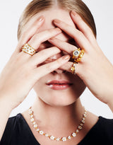 Zarek Ring - Gold Vermeil & Silver