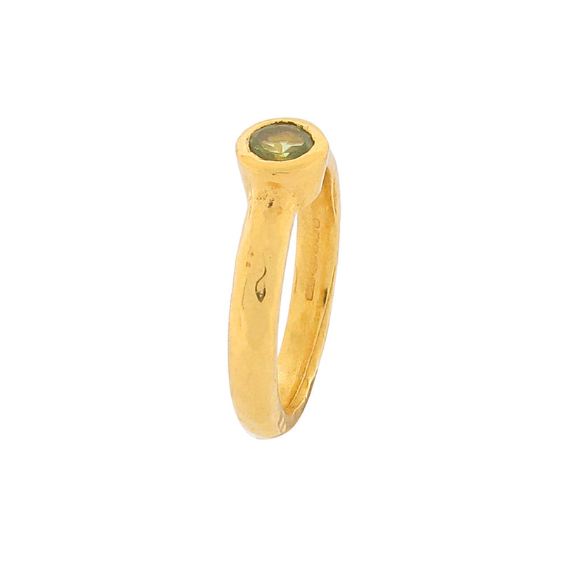 Odile Ring - Peridot - Gold