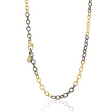Florentine Handmade Chain - 18ct Gold & Silver