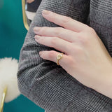Spartan Ring - Diamonds - Solid Gold