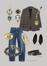 Anela Majestic Ring -  Diamonds - Solid Gold