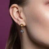 Mini Ophelia Earrings - 18ct gold & Diamonds