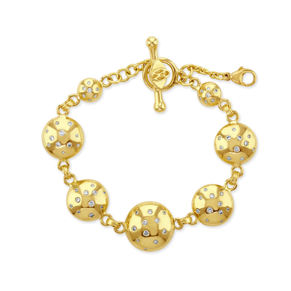 Selene Diamond Bracelet - 14ct Gold