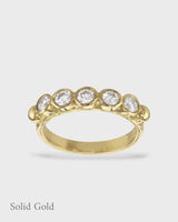 Anela Majestic Ring -  Diamonds - Solid Gold