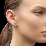 Casia Stud Earrings - Silver