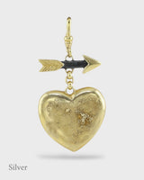 Heart Of Gold - Arrow & Heart Pendant