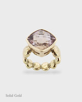 Adara Cocktail Ring - Ametrine - Solid Gold