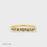 Anela Ring -  Diamonds - Solid Gold