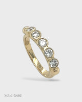 Anela Majestic Ring -  Diamonds - Solid Gold