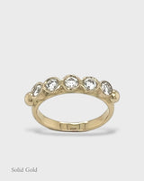 Anela Majestic Ring -  Diamonds - Solid Gold