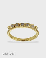 Anela Ring -  Diamonds - Solid Gold