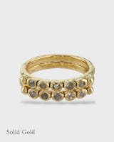 Anela Ring -  Diamonds - Solid Gold