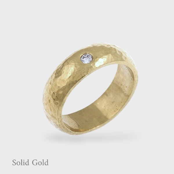 Dionne Diamond Ring - Solid Gold