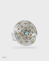 Helix Ring - Blue Topaz