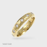 "Para Siempre" Diamond Eternity Ring - Gold