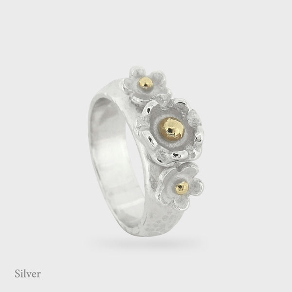 Posy Ring - Silver