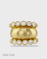 Sabine & Majestic Anela - Ring Stack - Diamonds - Solid Gold