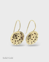 Selene Drop Earrings - Solid Gold