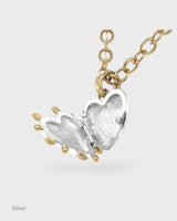 Valentina - Florentine Heart Locket - Silver