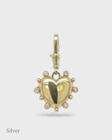 Valentina - Florentine Heart Locket - 18ct Solid Gold