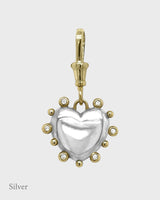 Valentina - Florentine Heart Locket - Silver