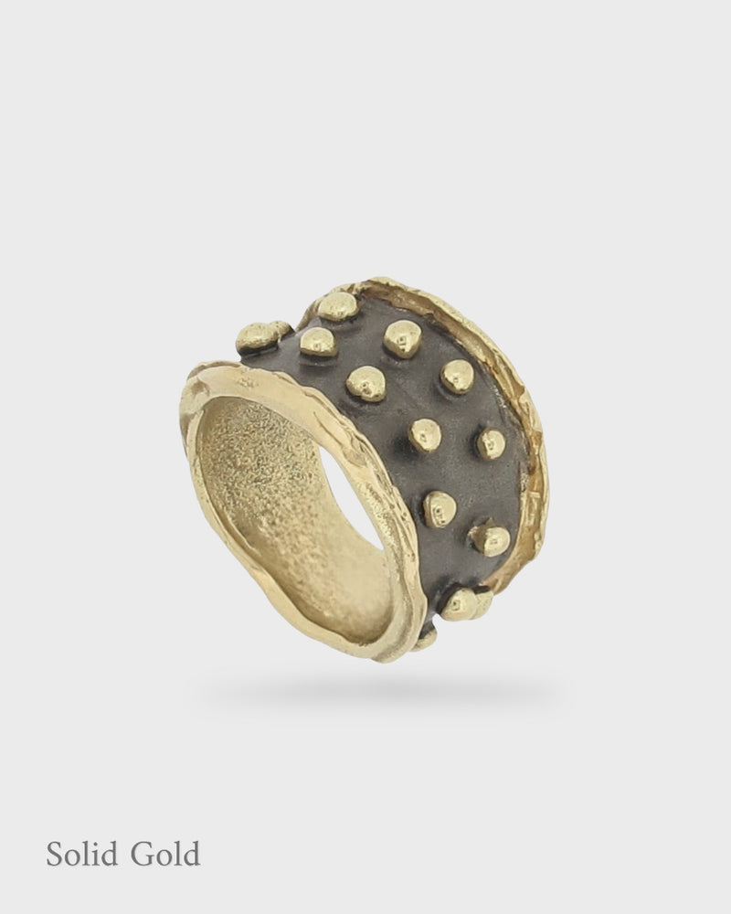 Zarek Ring - Solid Gold