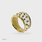 Zarek Ring - Gold Vermeil & Silver