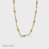 Zera Chain Necklace - Solid Gold