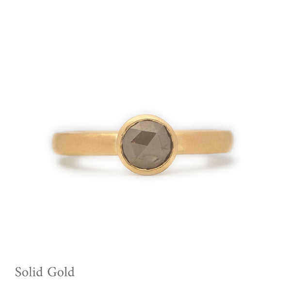 Lana Ring - Grey Diamond - Solid Gold